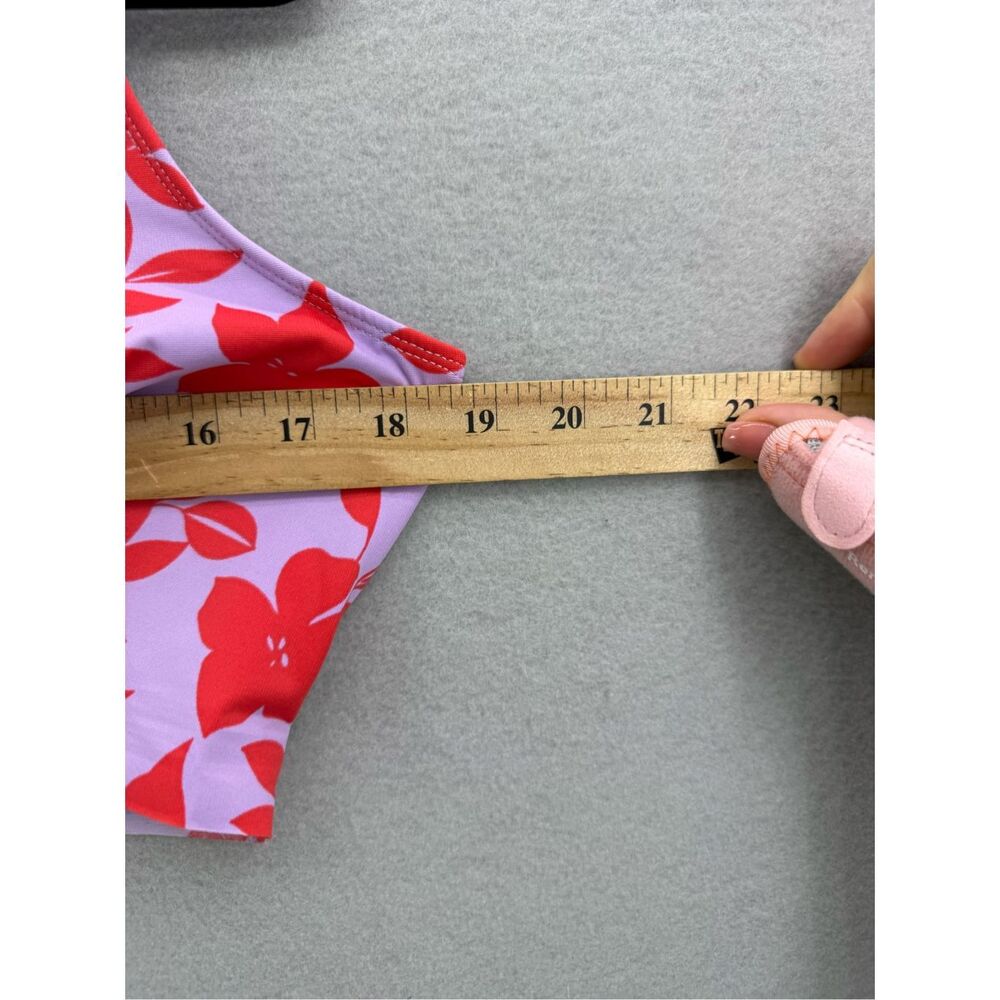 Ruby Ribbon Red Floral Bra - Picture 6 of 8